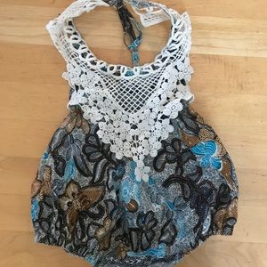 Boho festival romper 🌼